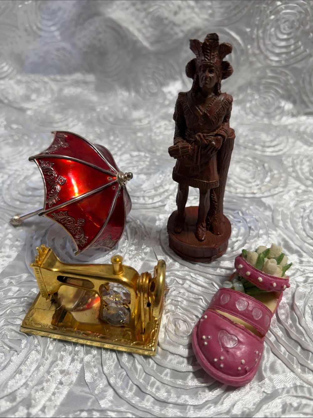 Decorative Miniature Paperweights 4 pieces